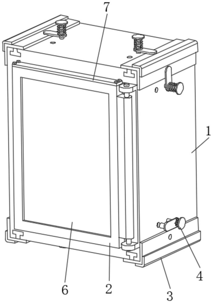 一种具有边角防护结构的玻璃钢水龙带箱的制作方法