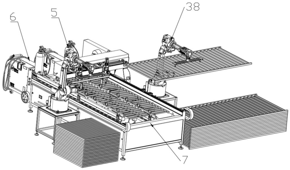 一种护栏焊接自动化产线及加工方法与流程