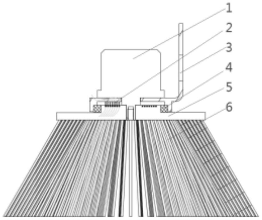 一种基于感应刷毛的新式扫盘的制作方法