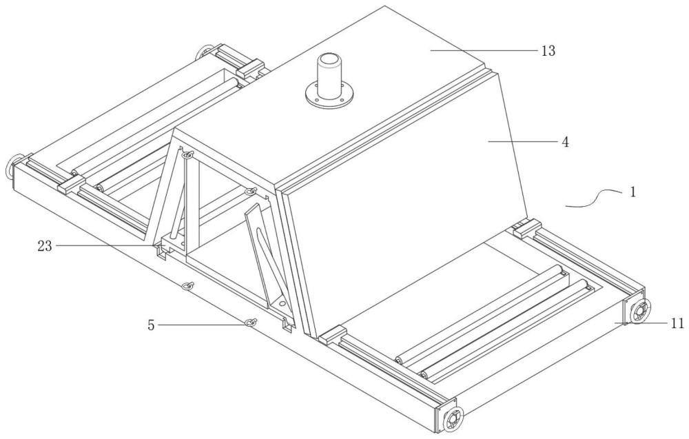 一种绿色建筑施工材料运输装置的制作方法