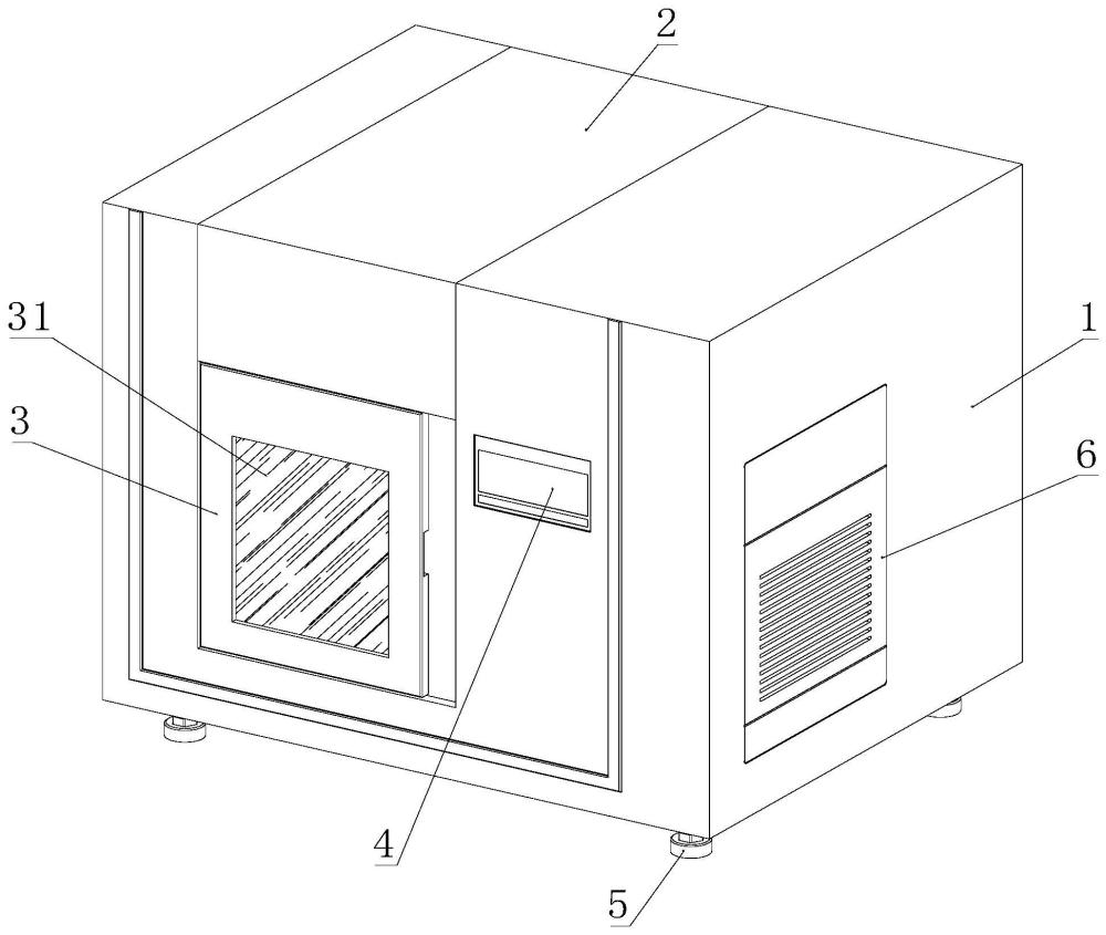 一种密封性好的高温3D打印机打印腔室的制作方法