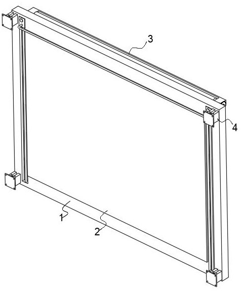 一种绿色建筑幕墙的制作方法