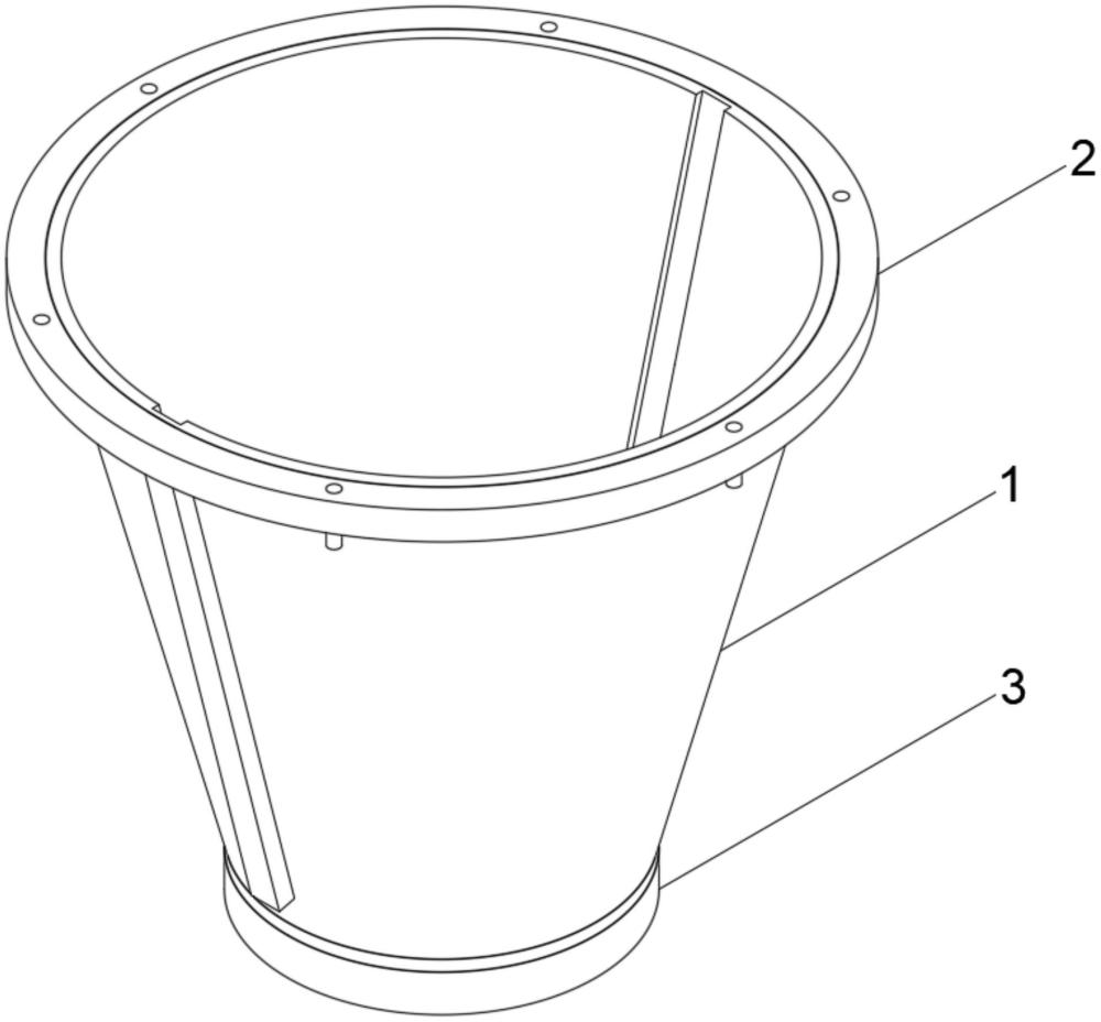 便于叠加堆放的塑料桶的制作方法