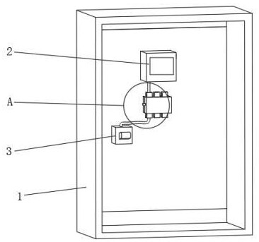 一种配电柜内部的线束固定结构的制作方法