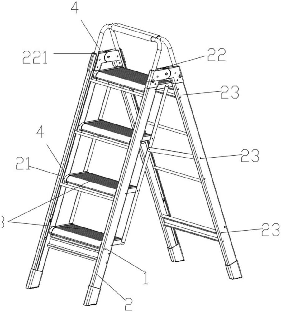 一种扶手梯晾衣架的制作方法