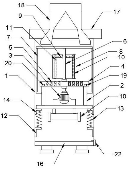 一种具备筛分功能的黑瓜子加工用翘板机的制作方法