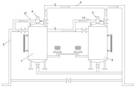 一种具有超压溢流装置的气液混合输送装置的制作方法