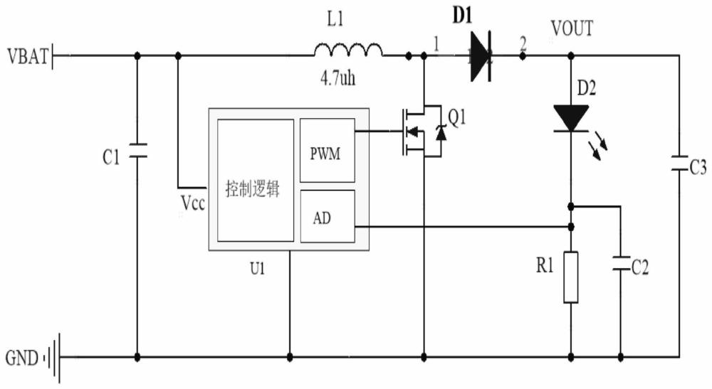 一种基于单片机的低压程控LED恒流驱动电路的制作方法