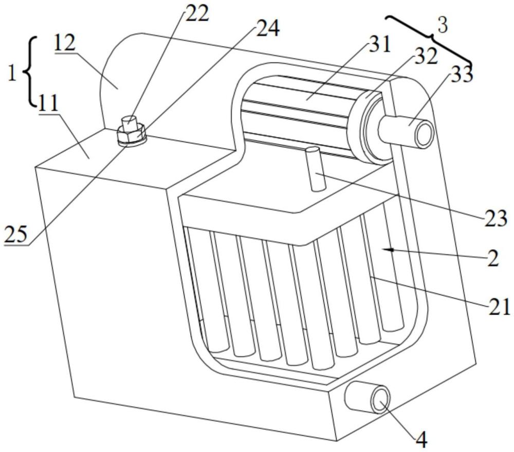 一种富氢水装置及热水器的制作方法