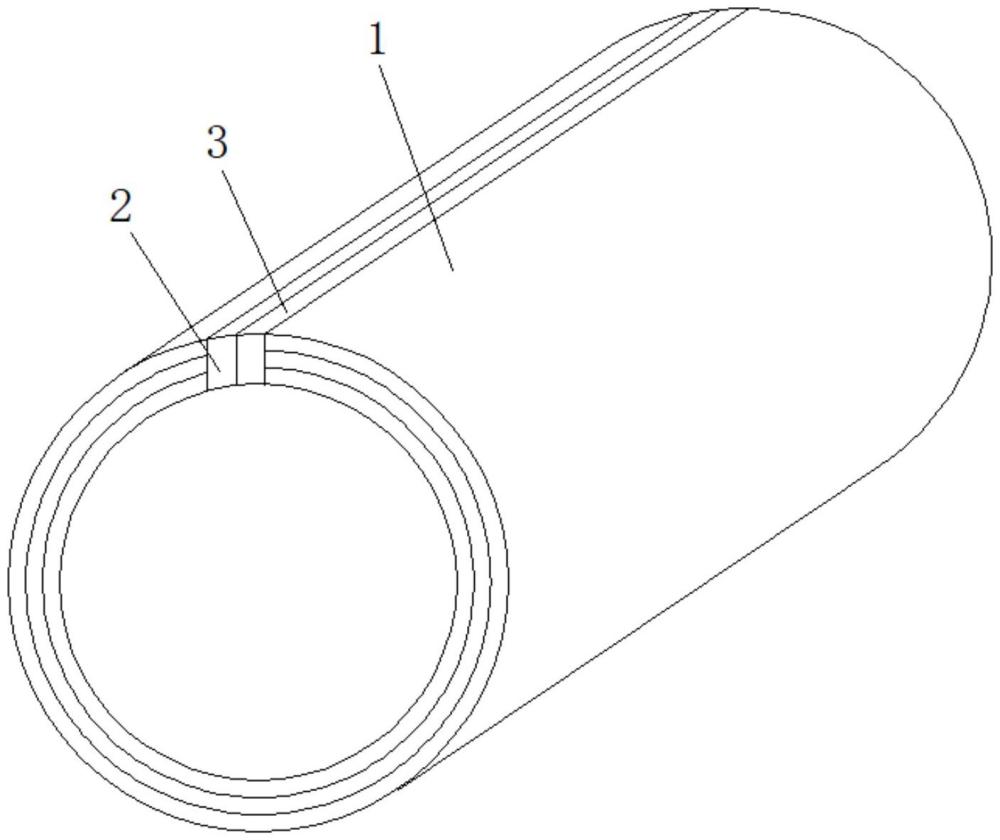 一种钢丝网加强管状输送带的制作方法