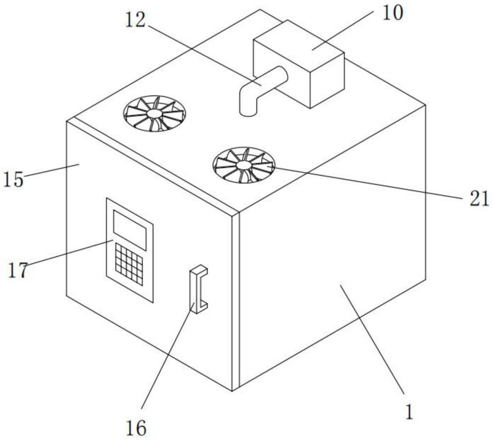 一种瓦楞纸加湿烘干装置的制作方法