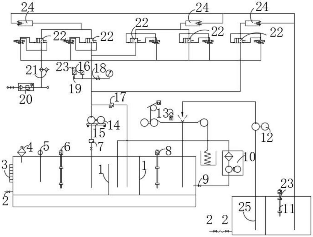 一种双头立车刀具冷却系统的制作方法