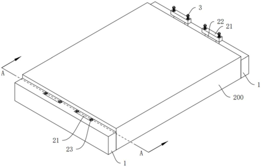 CTP电池模块入箱的梁体结构的制作方法