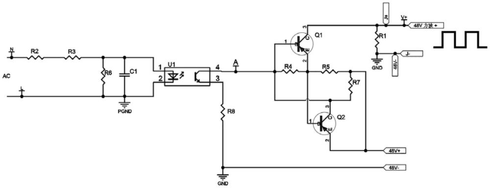 一种可输出DC48V-50HZ的方波信号控制电路的制作方法