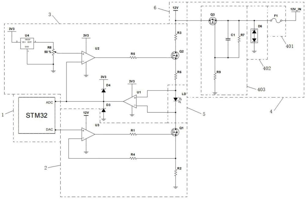 一种变频扫描激光器恒流驱动电路的制作方法