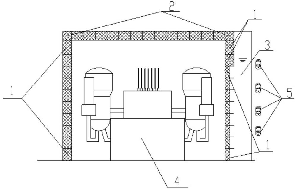 基于多功能水舱的船舶核动力堆舱屏蔽结构及其设计方法与流程