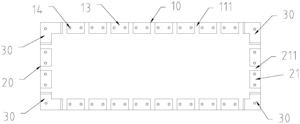 一种洞口钢筋预埋免植筋模板的制作方法