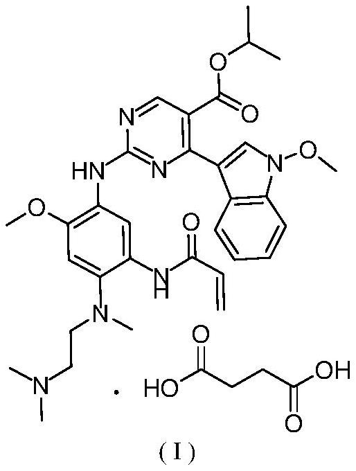 一种EGFR酪氨酸激酶抑制剂的晶型及其制备方法和用途与流程