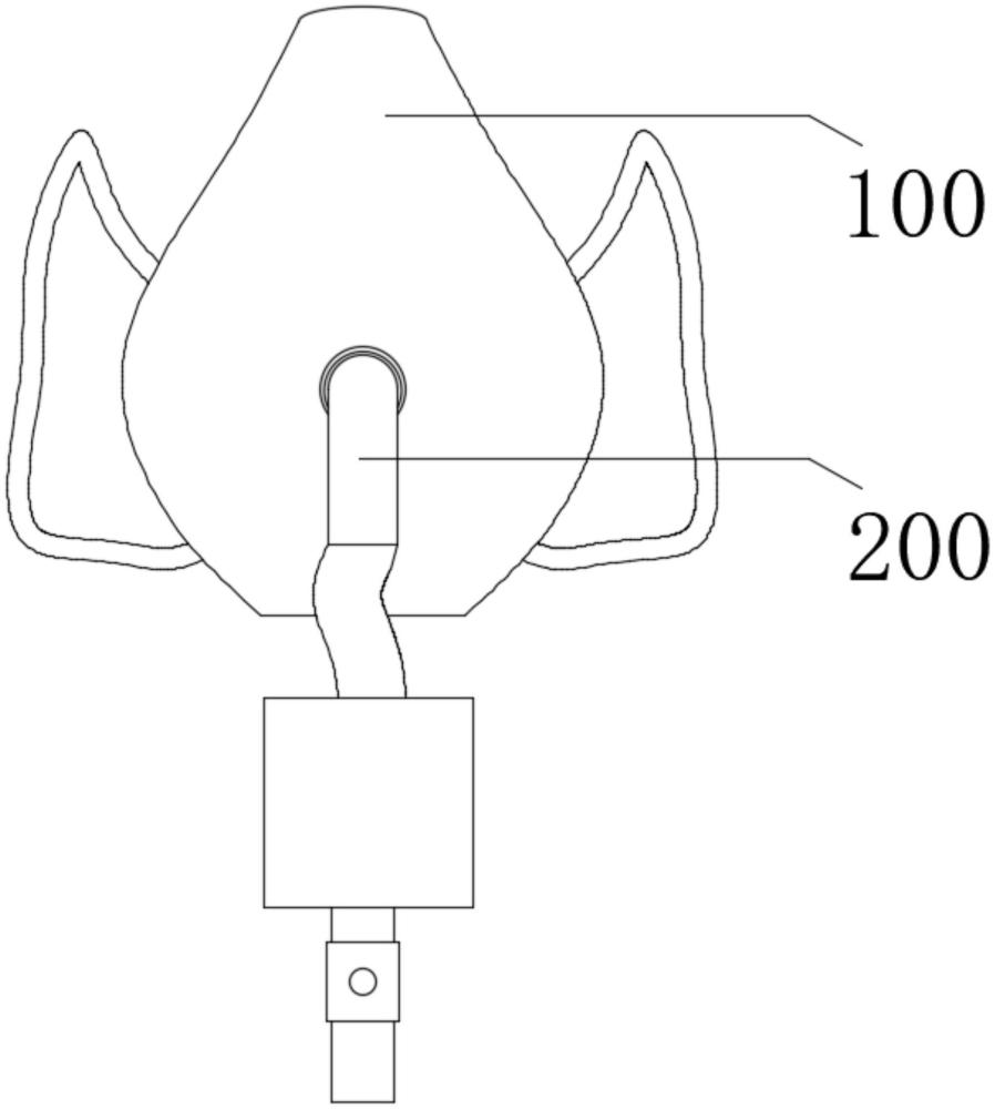 一种新型呼吸面罩的制作方法