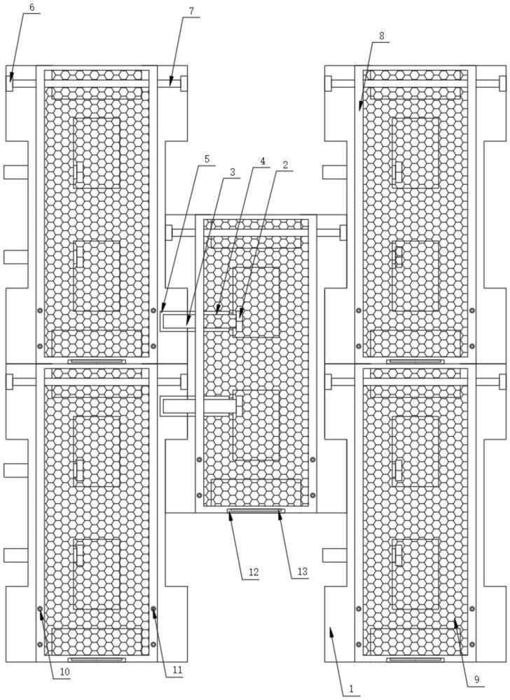 生态护坡连锁块的制作方法