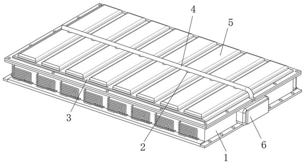 一种汽车电池冷却壳体结构的制作方法