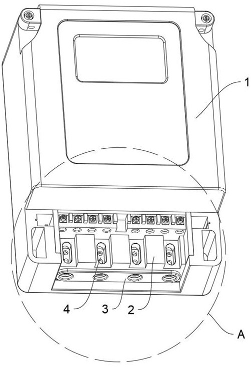 一种分体式电表的制作方法