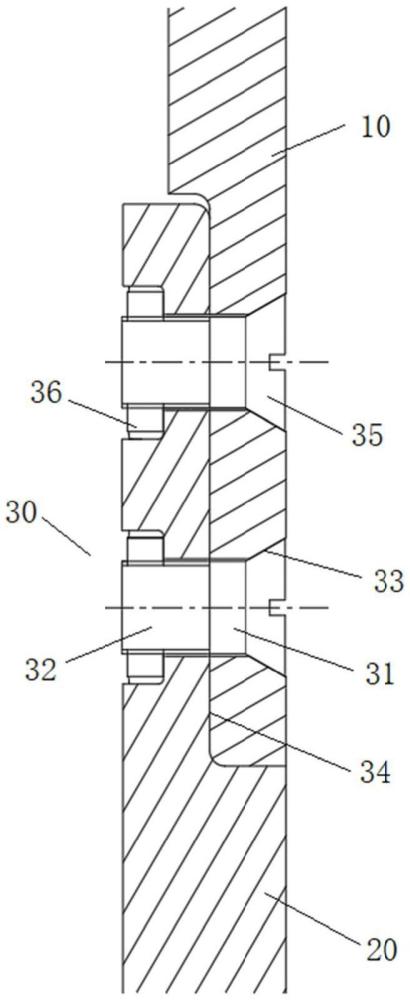 一种分体式加热器连接结构、热场系统及单晶炉的制作方法