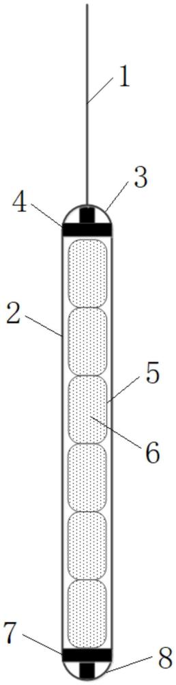 一种利用重水堆垂直通量探测器孔道生产同位素的靶件的制作方法