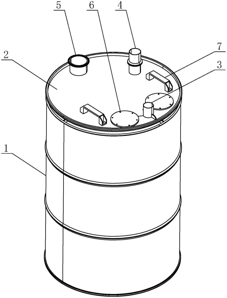 一种分子筛储料桶及分子筛上料系统的制作方法