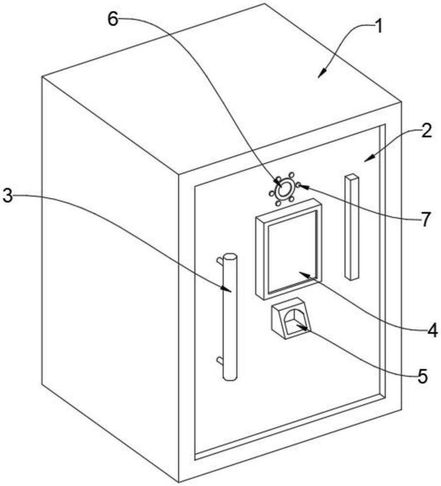一种防护性能好的智能保险柜的制作方法