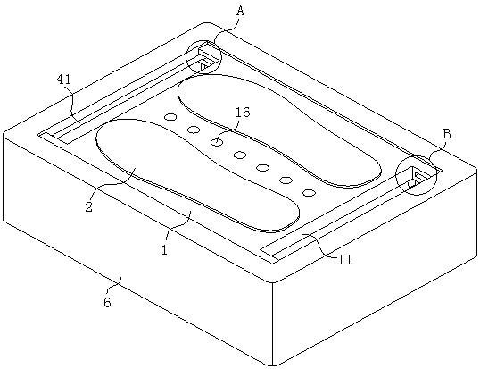 一种糖尿病患者足底压力检测装置的制作方法