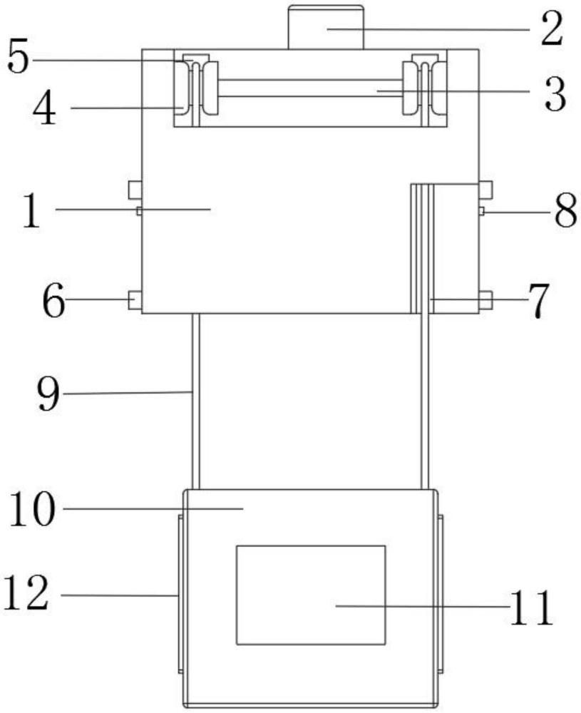 一种矿山竖井变形光纤监测装置的制作方法