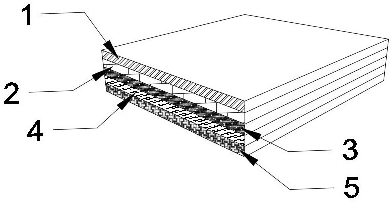 一种建筑基建用防水隔离板材的制作方法