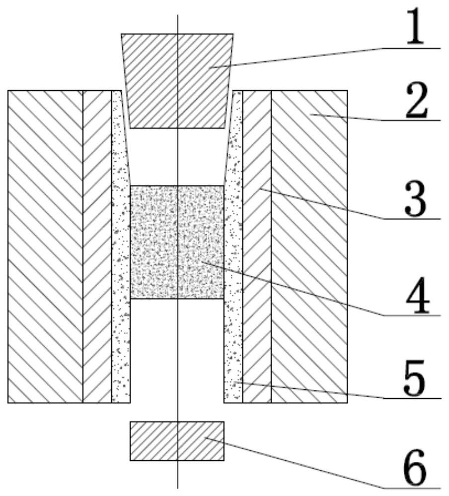 一种逆向挤压工艺制备多层纳米复合棒坯的装置的制作方法