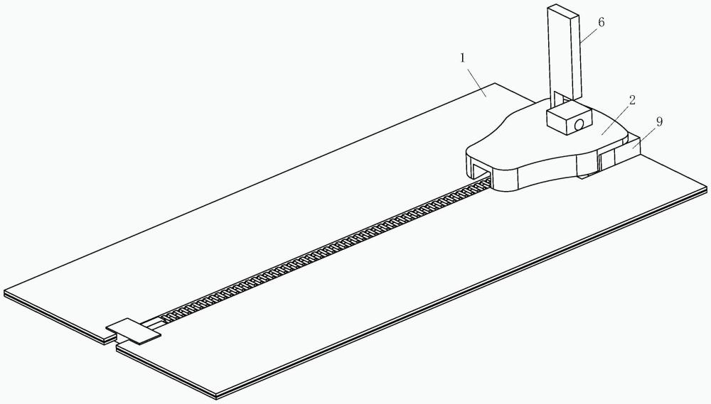 一种防滑防盗拉链结构的制作方法