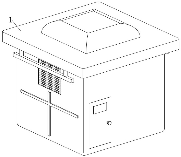 气体分析小屋用内部器件固定连接件的制作方法