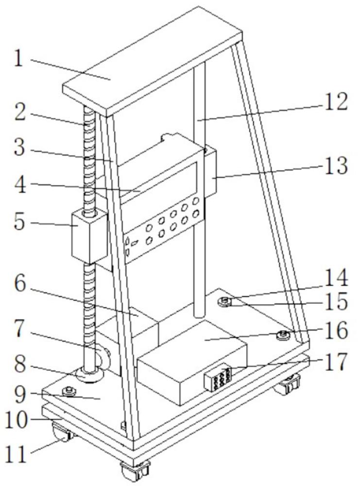 一种检测钢筋混凝土结构钢筋间距用自动滑升设备的制作方法
