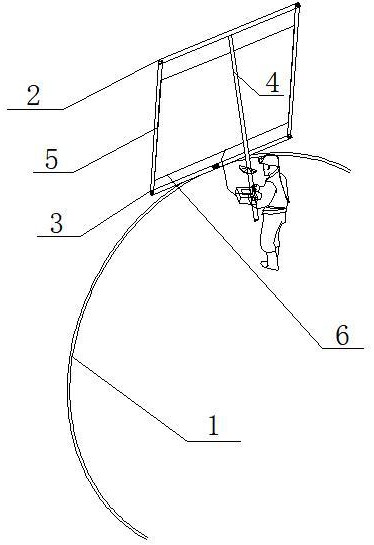 一种矿用瞬变电磁仪辅助定位装置的制作方法