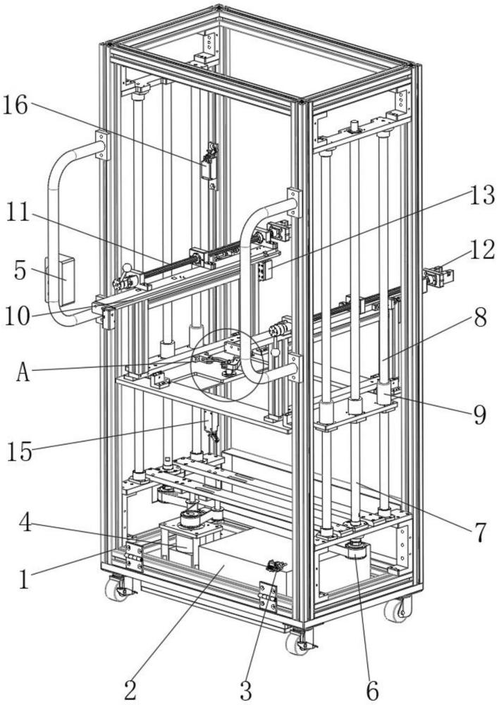 电动工装升降车的制作方法