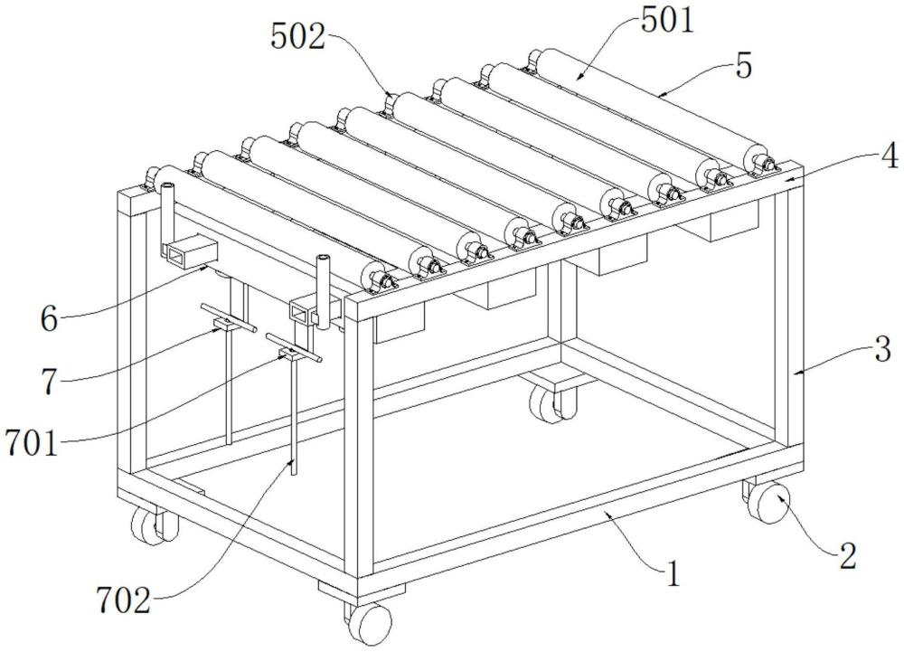 铝基覆铜板压机拆板工装限位装置的制作方法