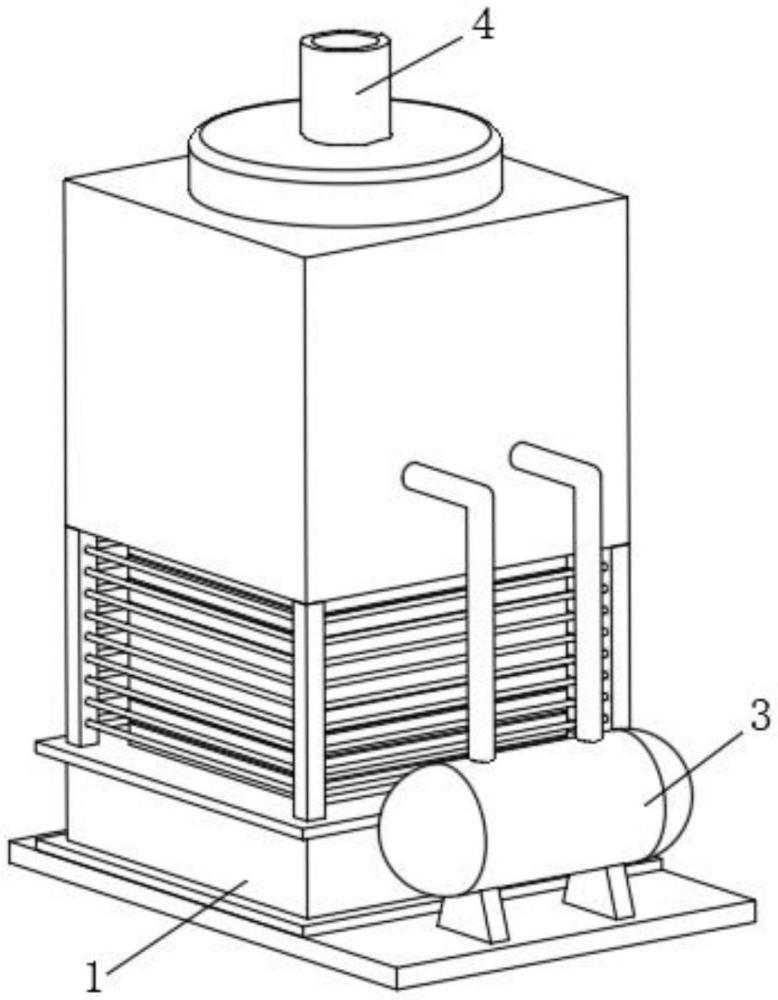 一种横流板式蒸发空冷器的制作方法
