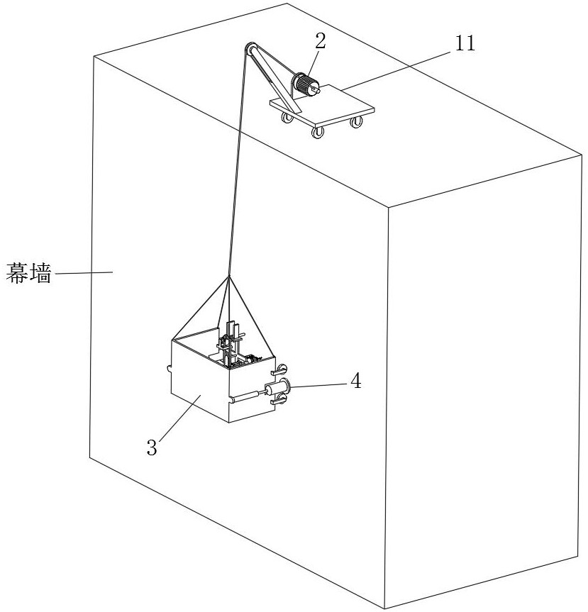 一种幕墙灯具安装施工装置的制作方法