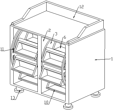 一种实木板式柜体连接结构的制作方法