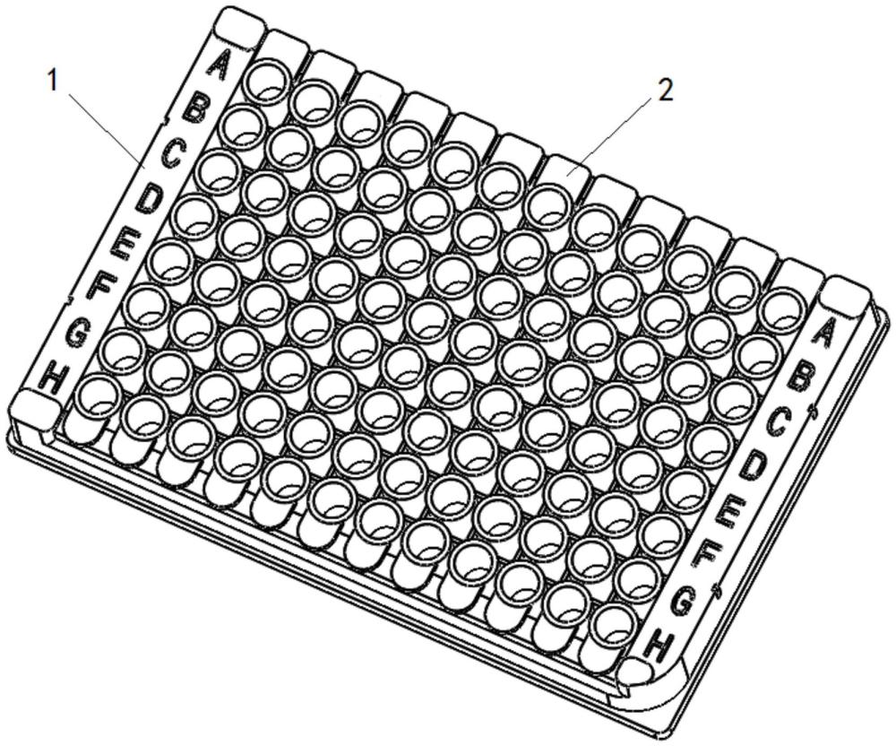 一种96孔可拆分酶标板的制作方法