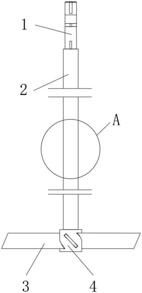 一种高耐磨玻璃钢搅拌轴的制作方法