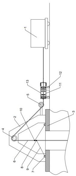 物探测井车施工信号电缆实时清理装置的制作方法