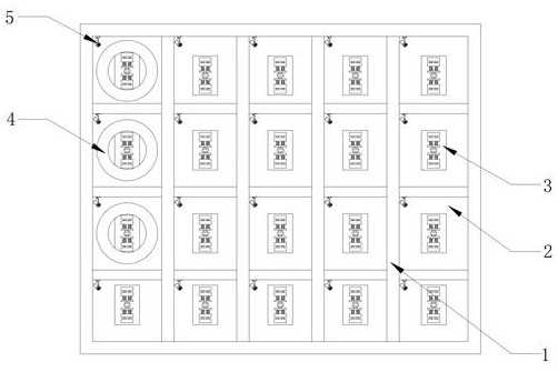 仓储电厂建设环形截面物资的智能存储架的制作方法