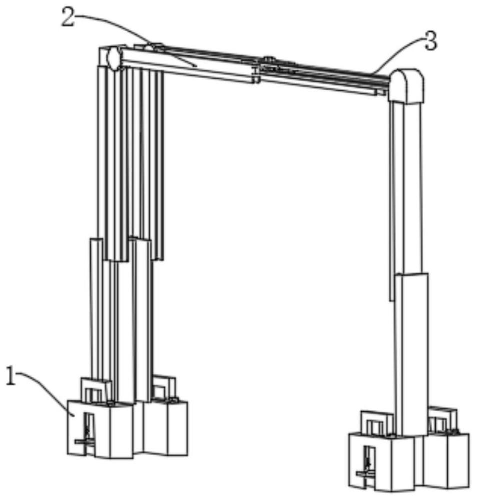 一种用于钢结构施工的临边围栏固定装置的制作方法