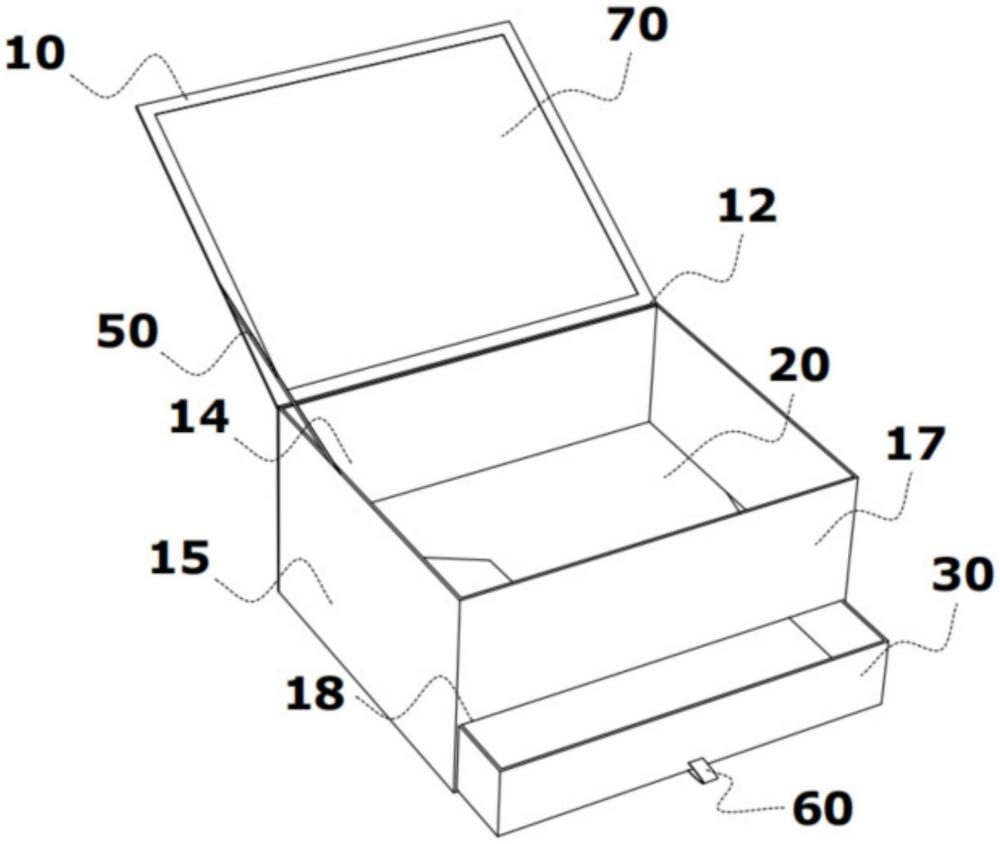 一种双层礼品盒的制作方法