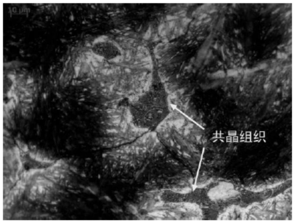 一种合金钢大尺寸凝固液析碳化物靶向性微区熔化处理方法